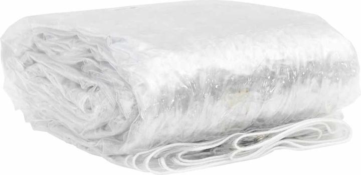 Produktbild VidaXL Transparente Plane mit Ösen 1x12 m PVC durchsichtige Plane (1 x 12 m)