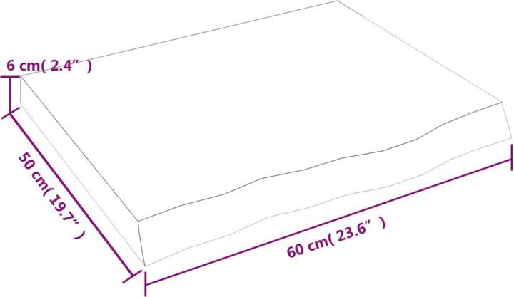 Immagine prodotto VidaXL Lian (60 x 50 x 6 cm)