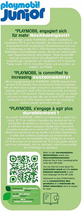 Nutritional values and ingredients Playmobil Heroes of everyday life (71692, Playmobil Junior)