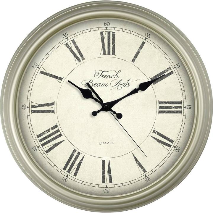 Actual product image EuroTime 89891-12 Quartz wall clock 31 cm ivory (31 cm)