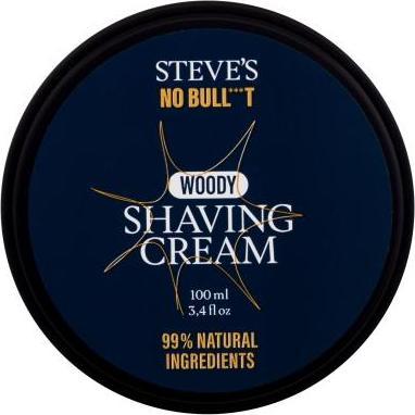 Produktbild Steve´s No Bull***t Woody Shaving Cream (100 ml, Rasiercreme)