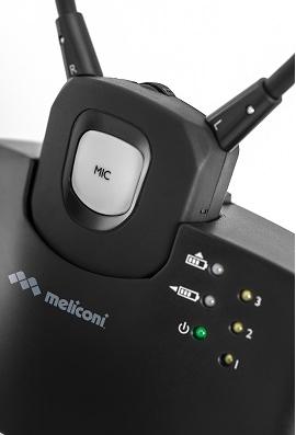 Actual product image Meliconi HP STETO DIGITAL Headset Black (Wireless)