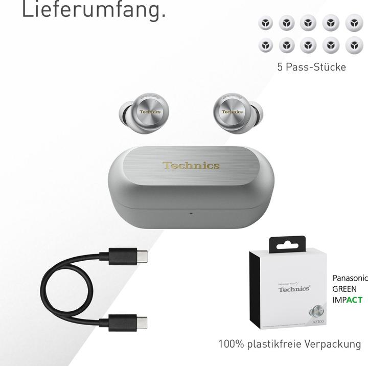 Actual product image Technics EAH-AZ100E (ANC, 10 h, Wireless)