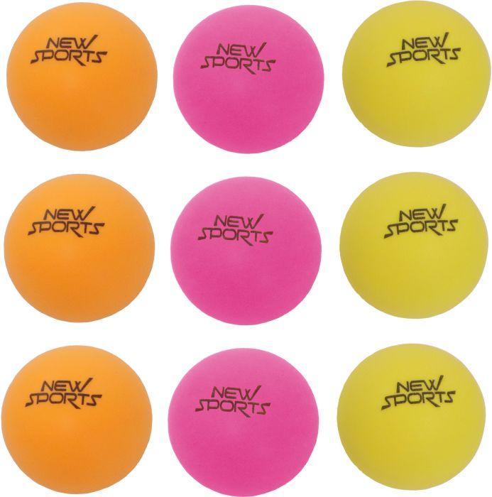 Produktbild New Sports Tischtennis Bälle 6 Stück, 3 Stern, bunt (6 Stk.)
