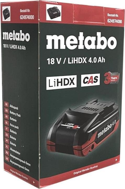 Image du produit Metabo LiHDX Akkupack (18 V)
