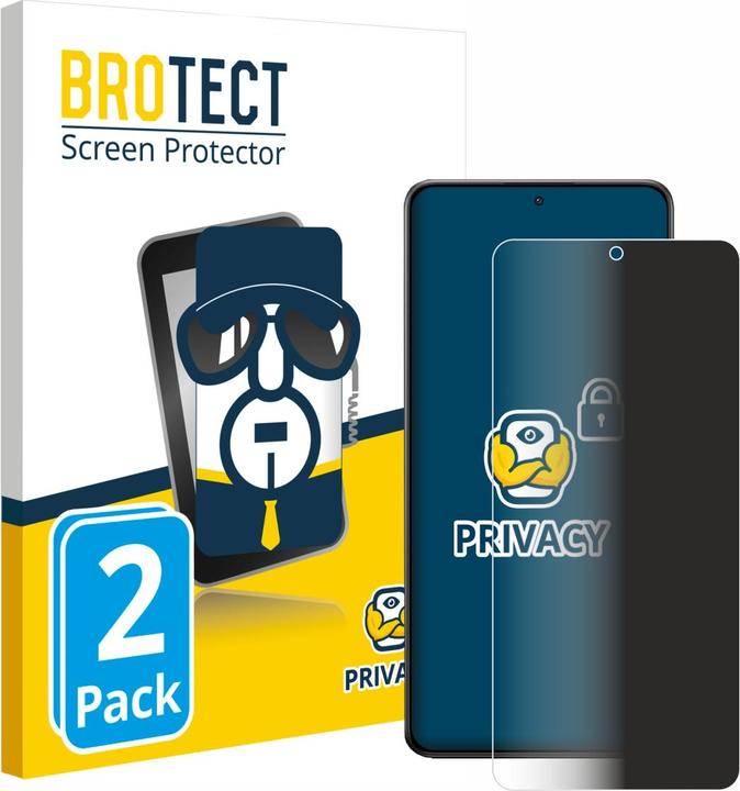 Immagine prodotto BROTECT Pellicola Privacy (2 Pezzo/i, Xiaomi Poco X7 Pro)