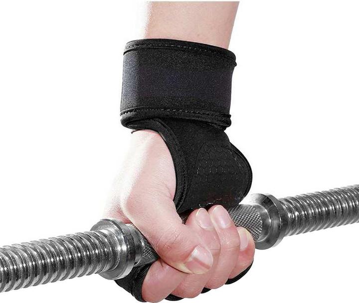 Immagine prodotto JTI Guanti da allenamento con supporto per il polso - Nero - L (L)