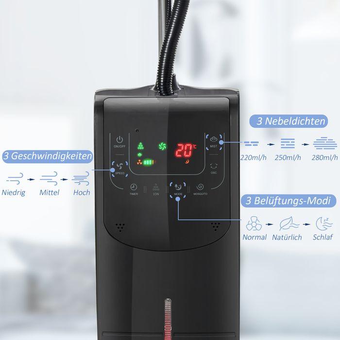 Immagine prodotto Jamb Ventilatore a piedistallo con nebulizzatore