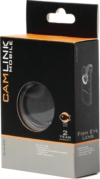 Actual product image Camlink CL-ML20F Fisheye Lens for Mobile Phones (Metal)