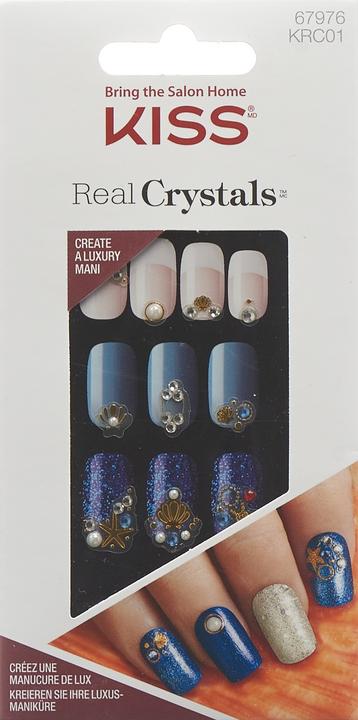 Produktbild KISS Real Crystals - Ambition Alert (Nagelverzierung, Silber)