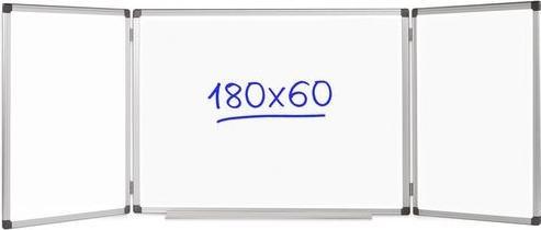 Actual product image Viking Whiteboard Steel Magnetic 900 mm x 600 mm (90 x 60 cm)