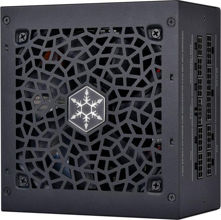 Actual product image Silverstone SST-DA750R-GMA - 80 PLUS Gold 750W ATX 3.0 & PCIe 5.0 Fully Modular Power Supply (750 W)