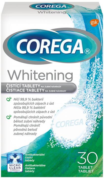 Corega Whitening 30 Dental Cleaning Tablets (Tablette)