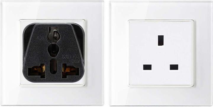 Actual product image Intirilife Socket adapter set of 4 UK type G