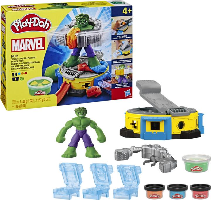 Actual product image Play-Doh Hulk squeeze butterfly fun