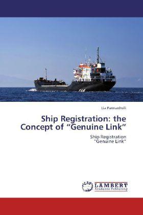 Immagine prodotto Ship Registration: the Concept of Genuine Link (Lia Paresashvili, 2012)
