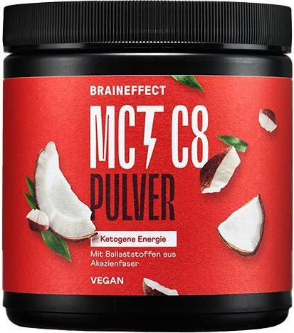 Actual product image Braineffect MCT C8 powder (250 g)