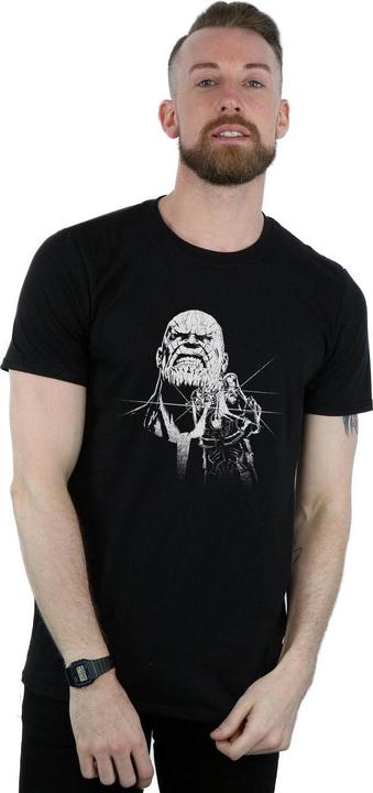 Image du produit Universal Textiles Mens Thanos Fiercest Cotton T-Shirt (M)