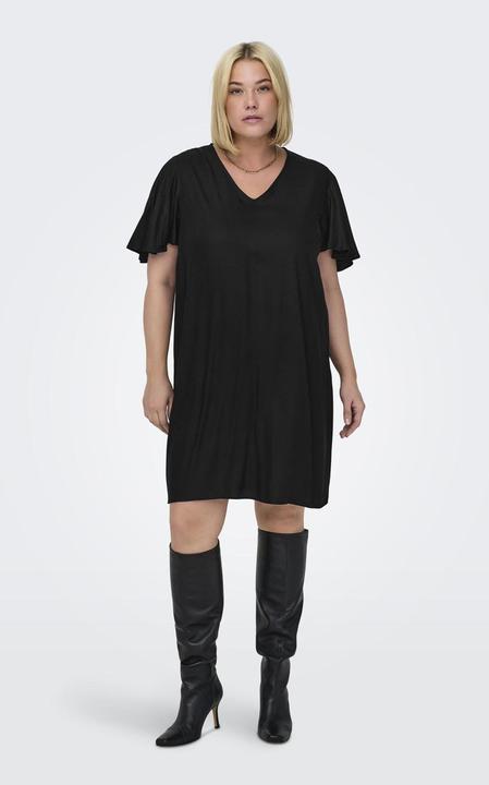 Actual product image Only Curvy V-neck dress with short sleeves (44)
