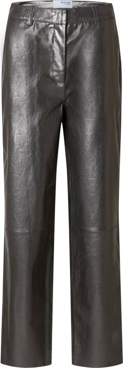 Actual product image Selected Femme Slfcora Mw Leather Pant (42)
