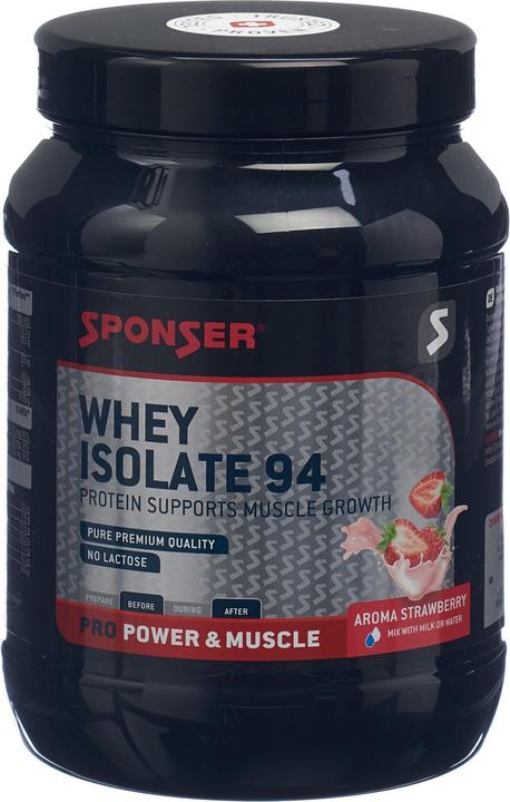 Actual product image Sponser Whey Protein 94 (Strawberry, 1 pcs., 425 g)