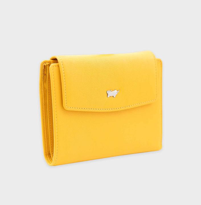 Actual product image Braun Büffel Joy wallet RFID protection leather 12 cm