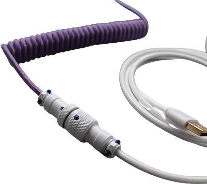 Produktbild Ducky Premicord Creator Spiralkabel, USB Typ C auf Typ A (1.80 m, USB 2.0)