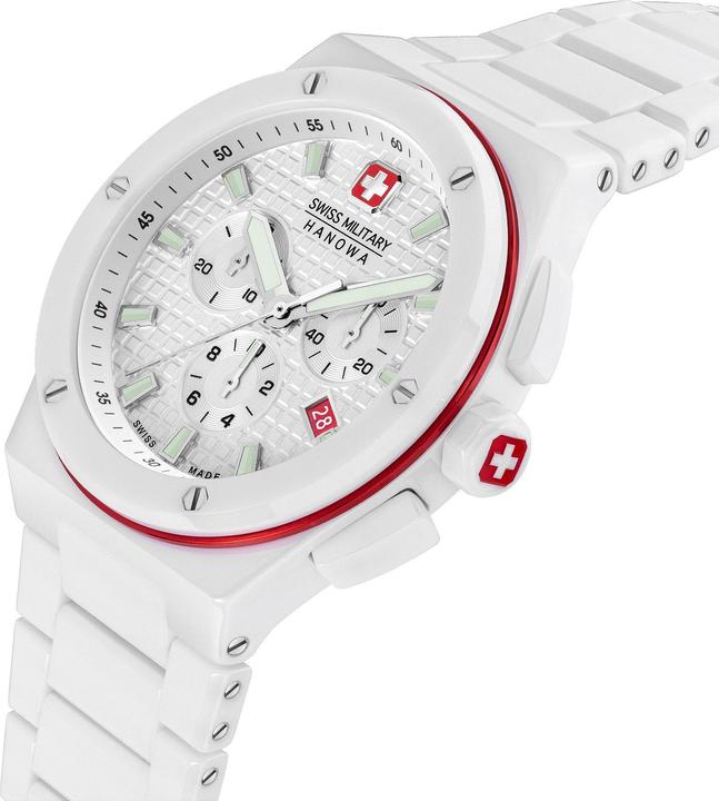 Immagine prodotto Swiss Military Hanowa Herrenuhr (Orologio con pietra preziosa, 43 mm)