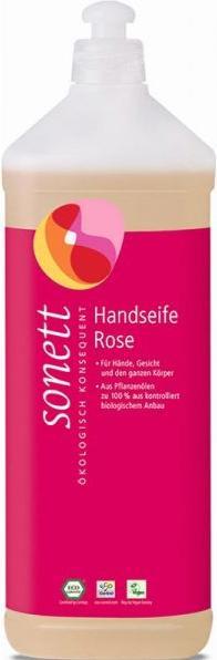 Produktbild Sonett Handseife Rose Nachfüllflasche (Flüssigseife, 1000 ml)