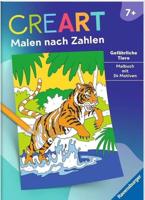 Image du produit Ravensburger Album de coloriage Malen nach Zahlen