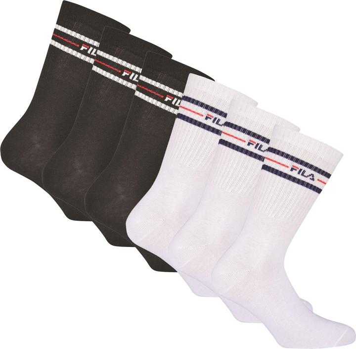 FILA Socken Sportlich Bequem sitzend (6er Pack, 43 - 46)