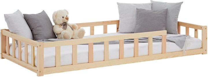 Immagine prodotto Juskys Kinderbett mit Matratze & Lattenrost (90 x 200 cm)