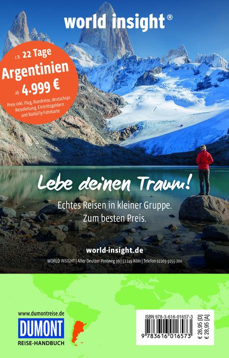 Actual product image Reise-Handbuch Reiseführer Argentinien (German, Juan Garff, 2024)