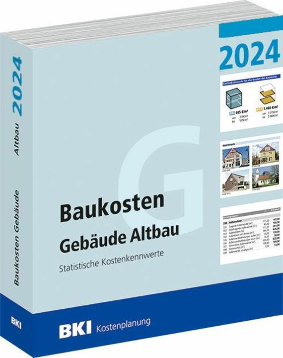 Immagine prodotto BKI Baukosten Gebäude Altbau 2024 (Tedesco, 2024)