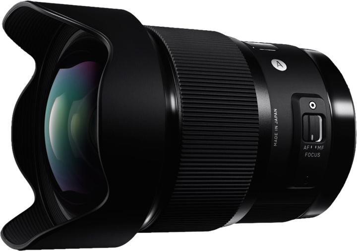 Image du produit Sigma 20mm, f/1.4 DG HSM ART Canon EF (Canon EF, Canon EF-S, Plein format)