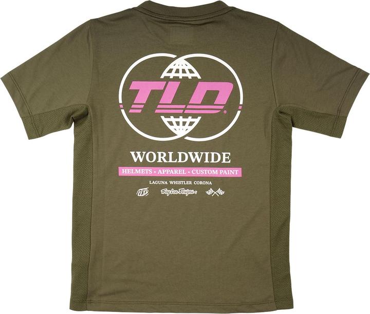 Image du produit Troy Lee Designs Skyline Ride SS Tee, Worldwide, caper, youth M (M)