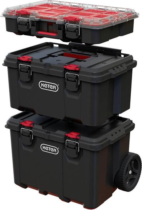 Actual product image Keter Stack n Roll (3 pieces)