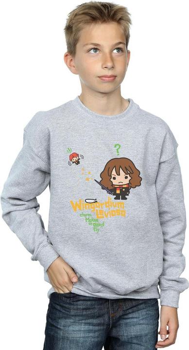Actual product image Boys Wingardium Leviosa Hermione Sweatshirt (128)