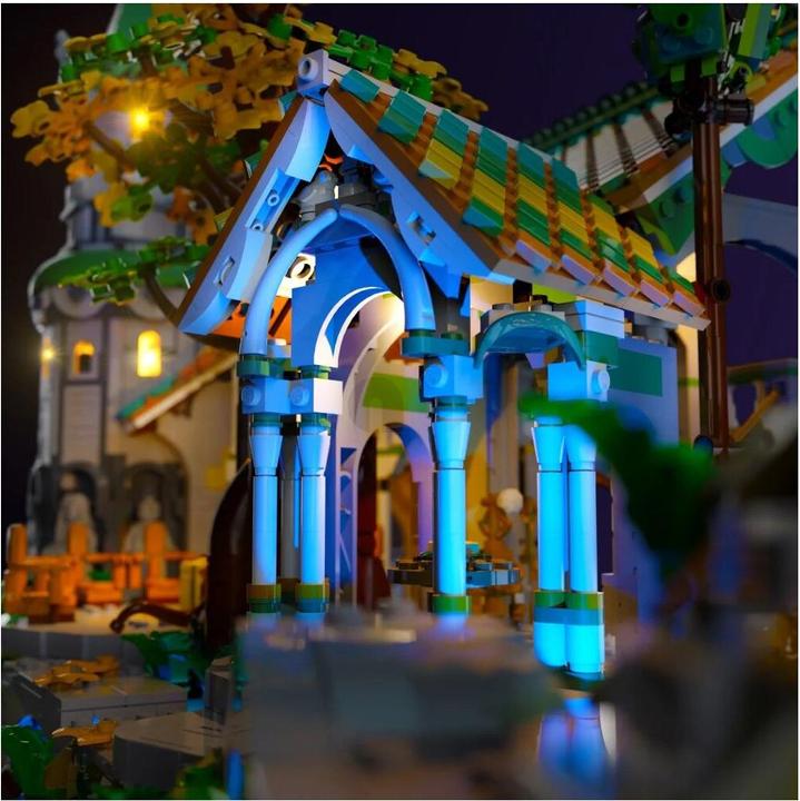 Actual product image Light my bricks LMB 2.0 LEGO® The Lord of the Rings Rivendell #10316 Light Kit