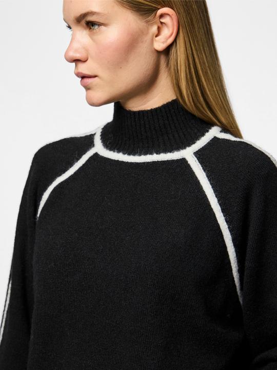 Produktbild Pieces PCLOLA Pullover mit hohem Kragen (XS)
