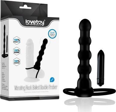Immagine prodotto Lovetoy Benda d'argento e nera con cinturino elasticizzato