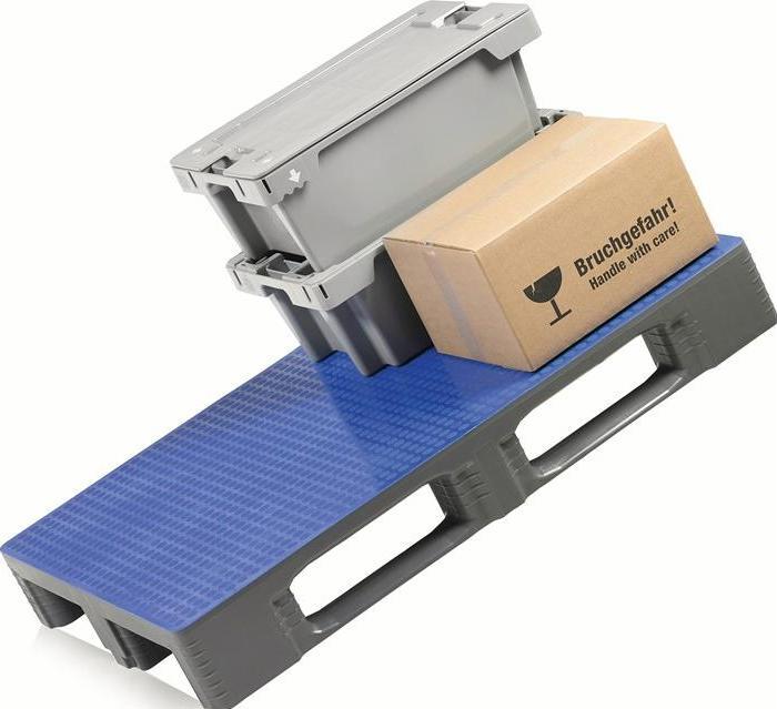 Immagine prodotto Craemer Pallet in plastica L1200xL800xH160mm 3 guide chiuse.HDPE