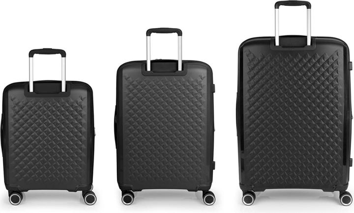 Immagine prodotto Gabol Set di valigie Queens a 4 ruote 3 pezzi con piega elastica (223 l, XL (da 115l))
