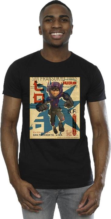 Image du produit Disney - T-shirt BIG HERO BAYMAX HIRO NEWSPAPER - Homme (4XL)