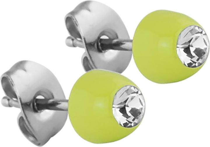 Immagine prodotto Star Piercing Orecchino giallo con cristallo Swarovski argento (senza ottone, Acciaio chirurgico 316L)