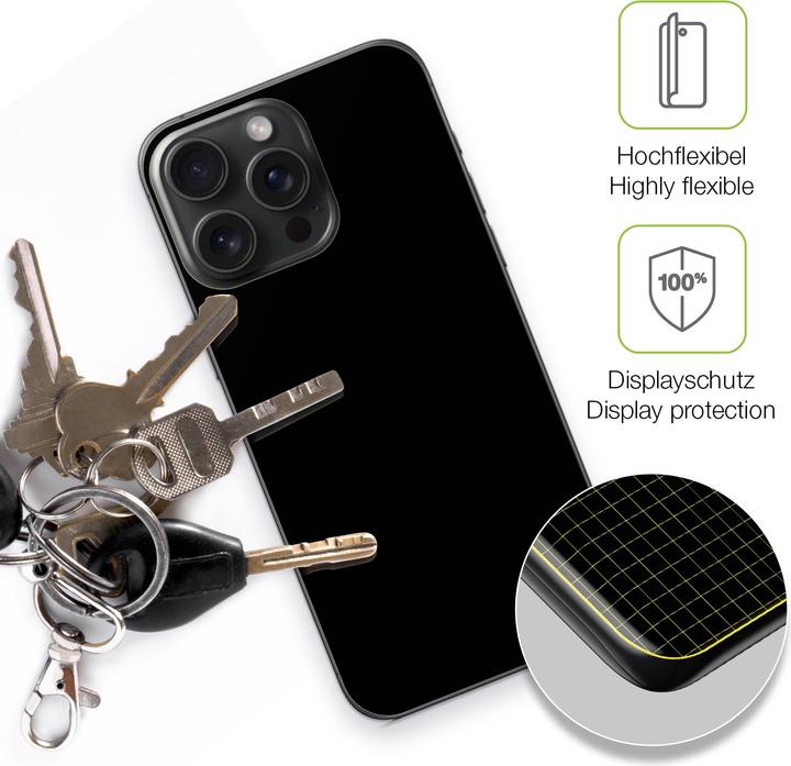 Produktbild Dipos Full Cover Schutzfolie Matt (1 Stück, Apple iPhone 15 Pro Max)