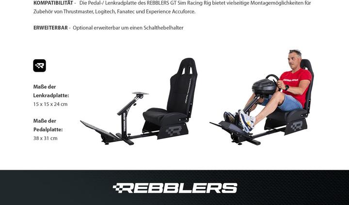 Actual product image Rebblers GT Race Simulator