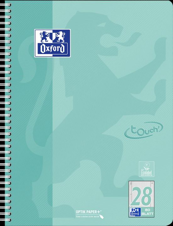 Image du produit Oxford Collegeblock (A4+, Quadrillé, Couverture souple)