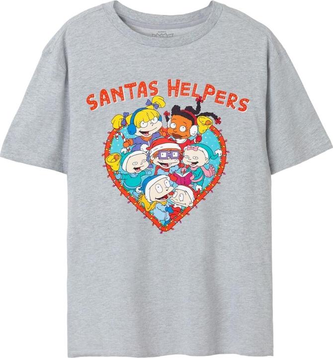 Immagine prodotto Rugrats Maglietta degli aiutanti di Babbo Natale (S)