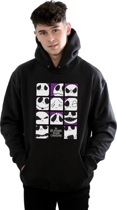 Produktbild Disney Nightmare Before Christmas Many Faces Of Jack Squares Kapuzenpullover (M)